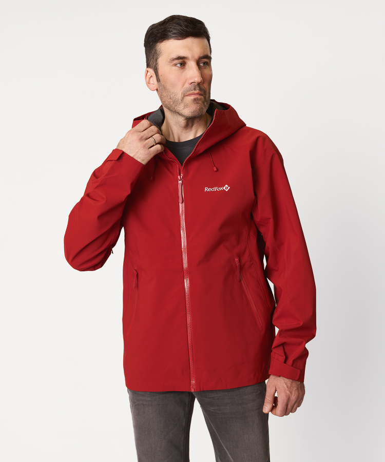 Куртка outdoor rain Мужская (46, 2200/кирпич, , , , , )